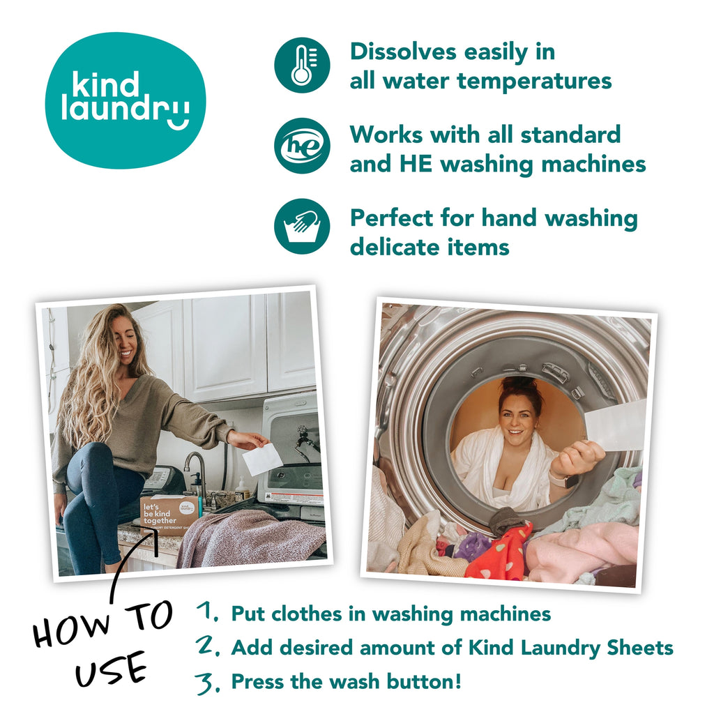 Kind Laundry - Laundry Detergent Sheets