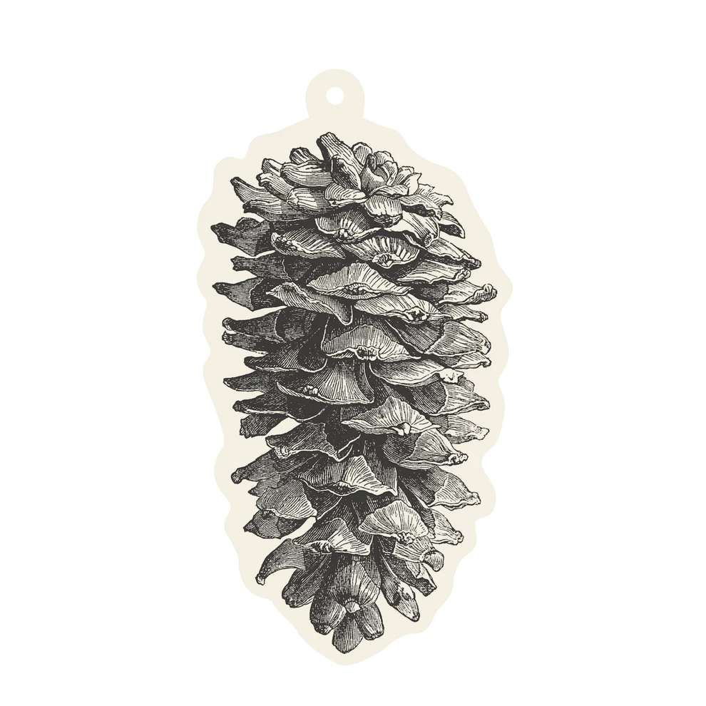 Hester & Cook Pinecone Gift Tag