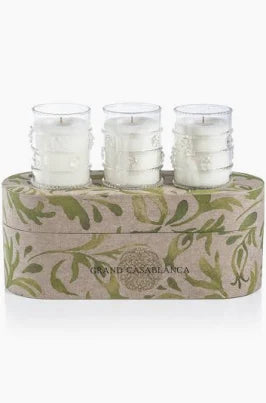 Zodax Candle, set of 3
