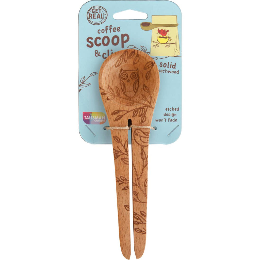 Talisman Designs - Nature Coffee Scoop and Clip