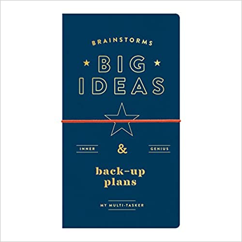 Galison - Brainstorms Big Ideas & Back-up Plans Multi-tasker/Journal