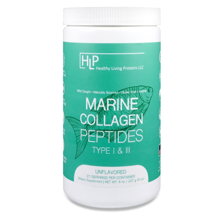 Healthy Living Proteins - Marine Collagen Peptides - Type 1 & 3