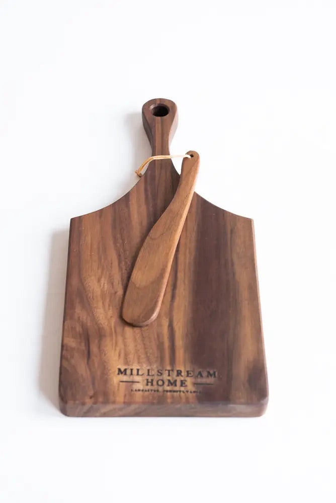 Millstream Home - The Cheese Board with Wooden Spreader