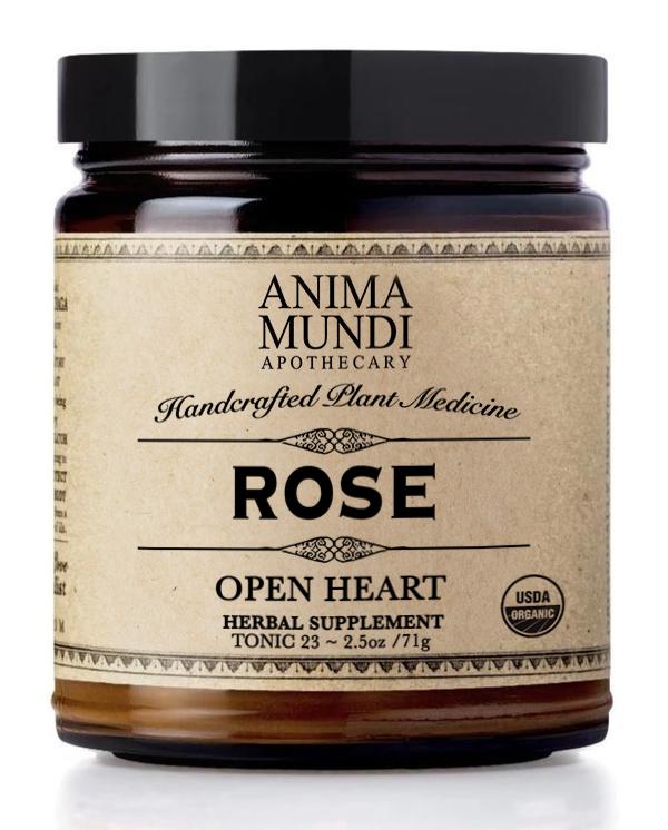 ANIMA MUNDI APOTHECARY- Rose Powder : Heart Opener
