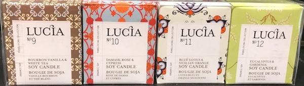 Lucia, Assorted Travel Size Candle Sets Fragrance 9-12