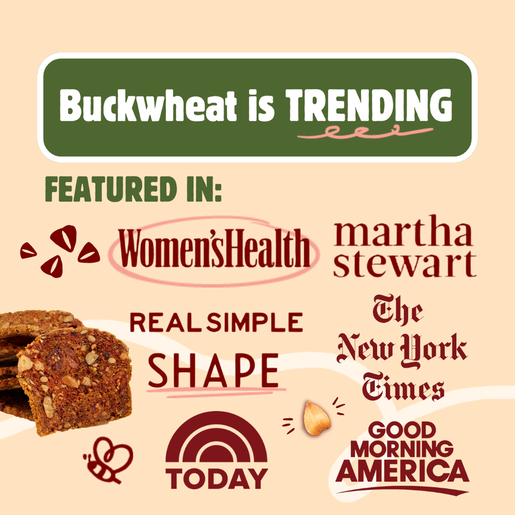 Better with Buckwheat | Maine Crisps - Savory Fig & Thyme Crisps | Gluten-Free Crackers | Snacks