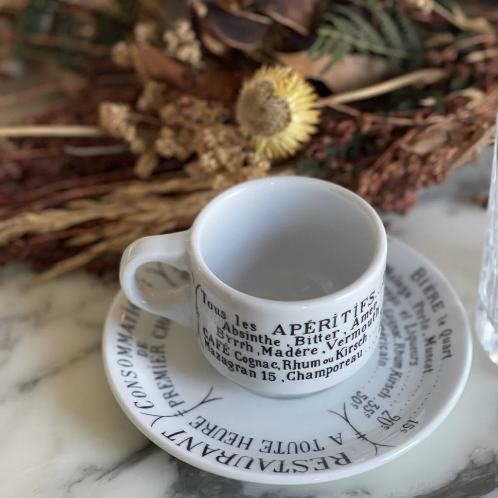 Pillivuyt - Brasserie Cups, Set of 4