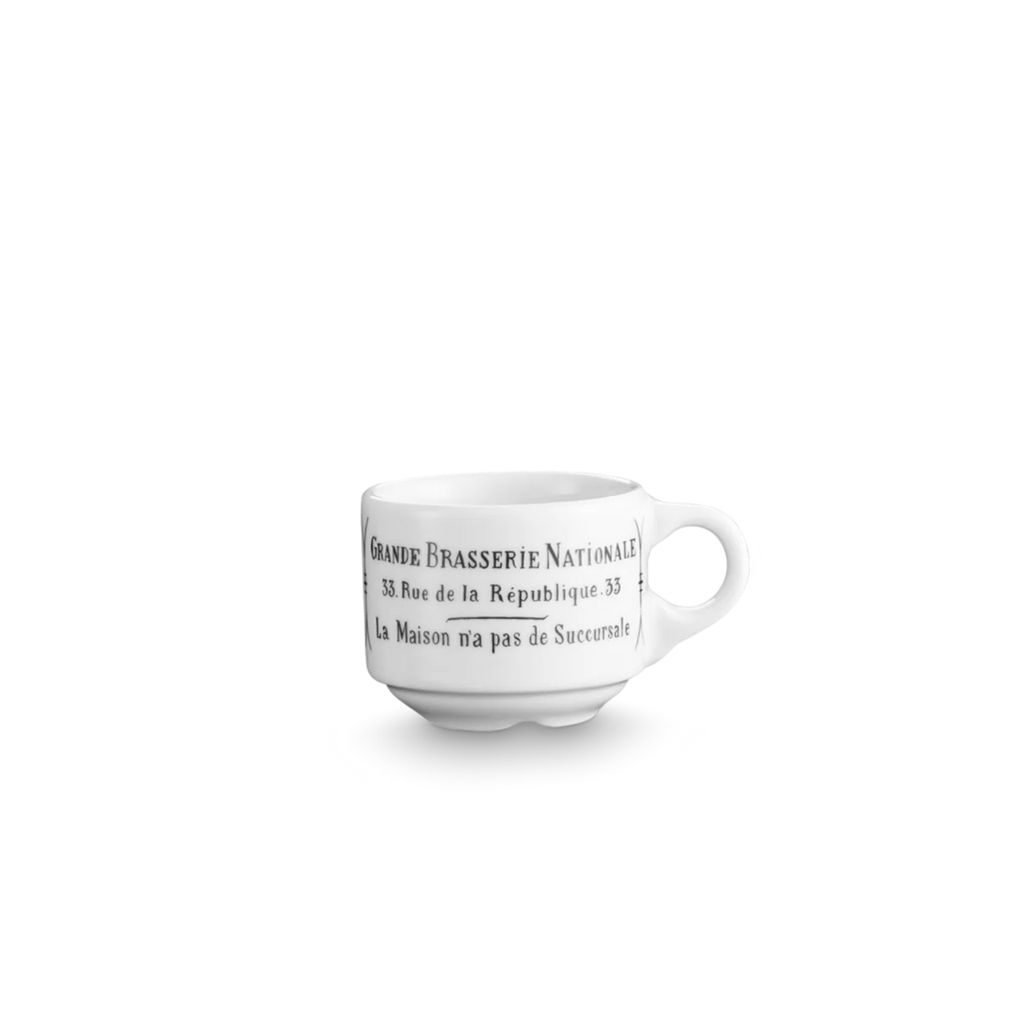 Pillivuyt - Brasserie Cups, Set of 4