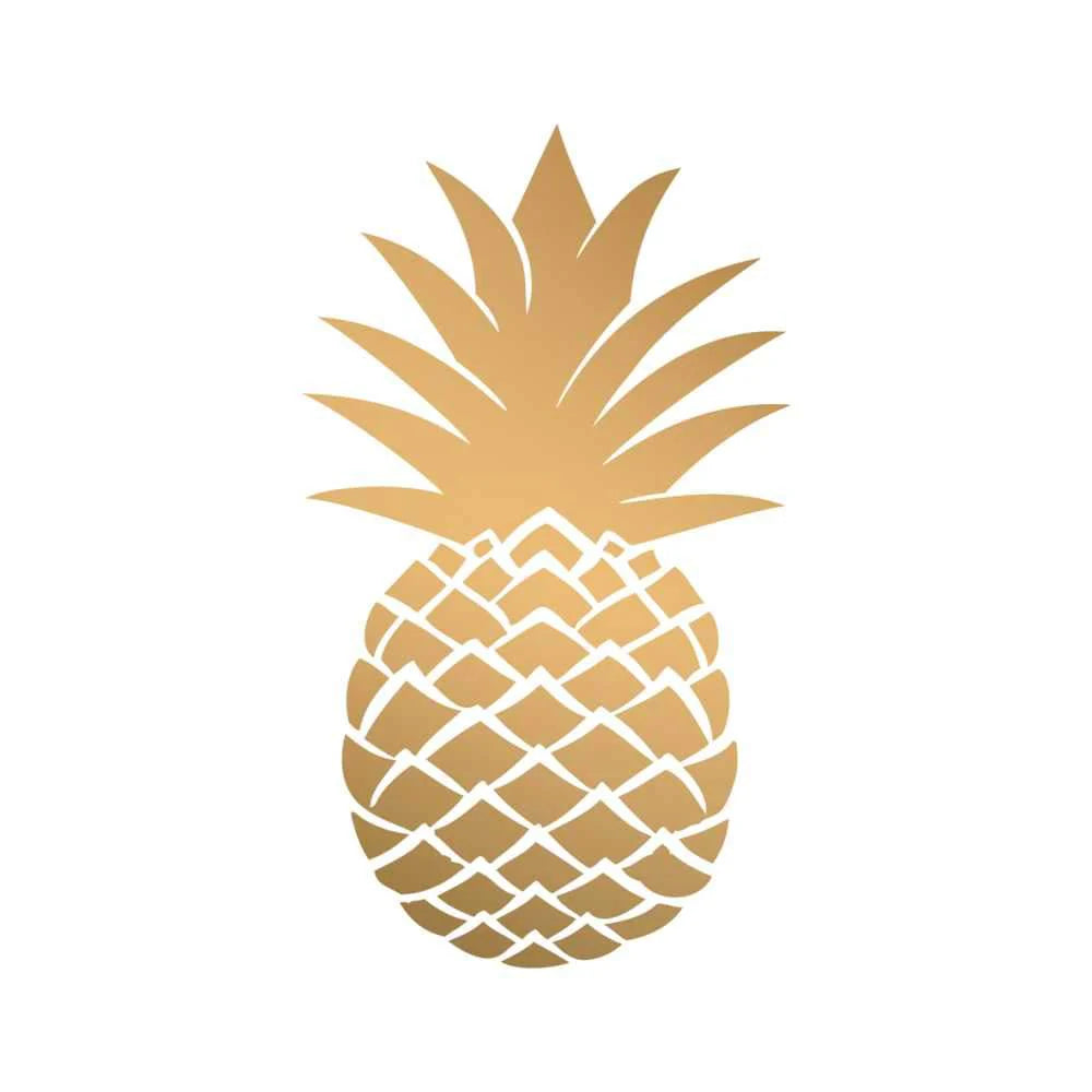 PPD -  Golden Pineapple Paper Cocktail Napkins (Copy)