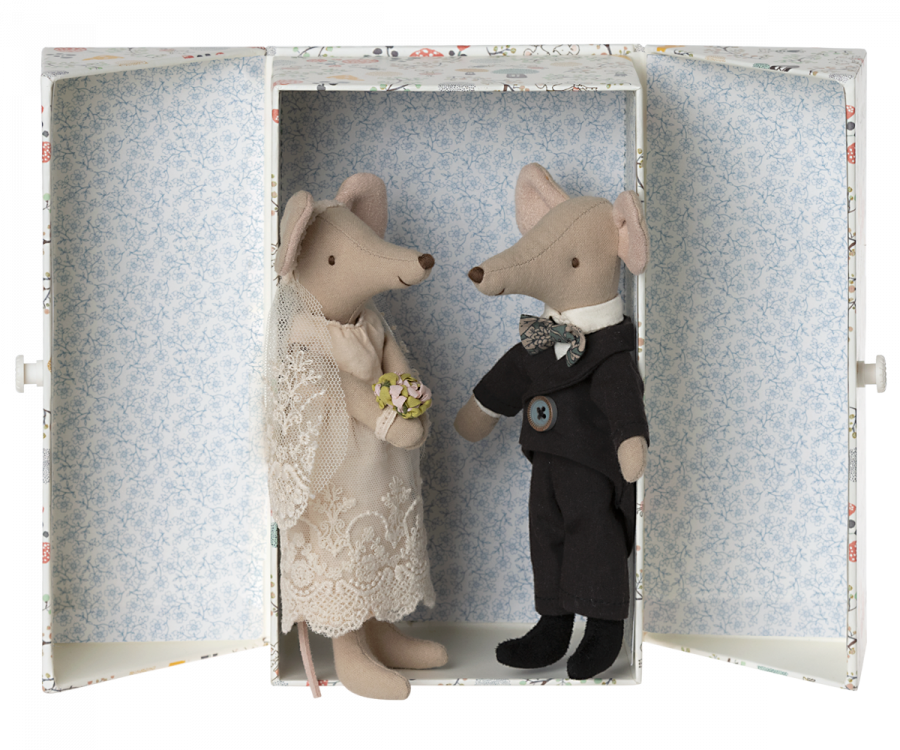 Maileg - Wedding Mice Couple in Box