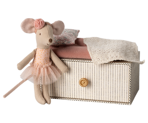 Maileg - Dance Mouse in Daybed, Lil Sister