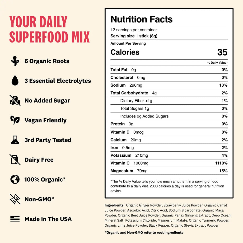 Superoot - Immunity & Hydration Superfood