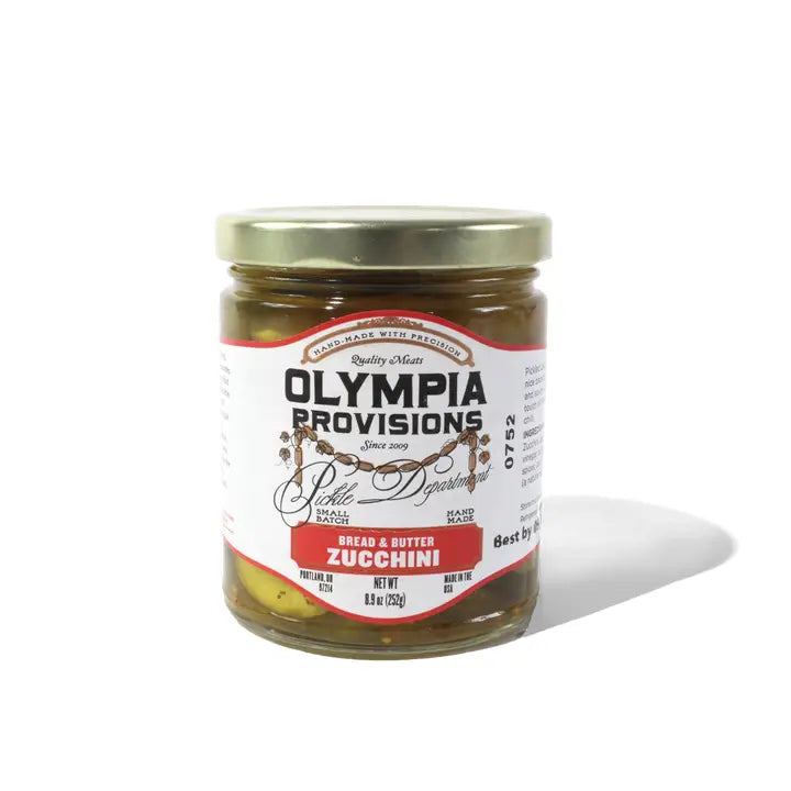 Olympia Provisions - Bread & Butter Zucchini