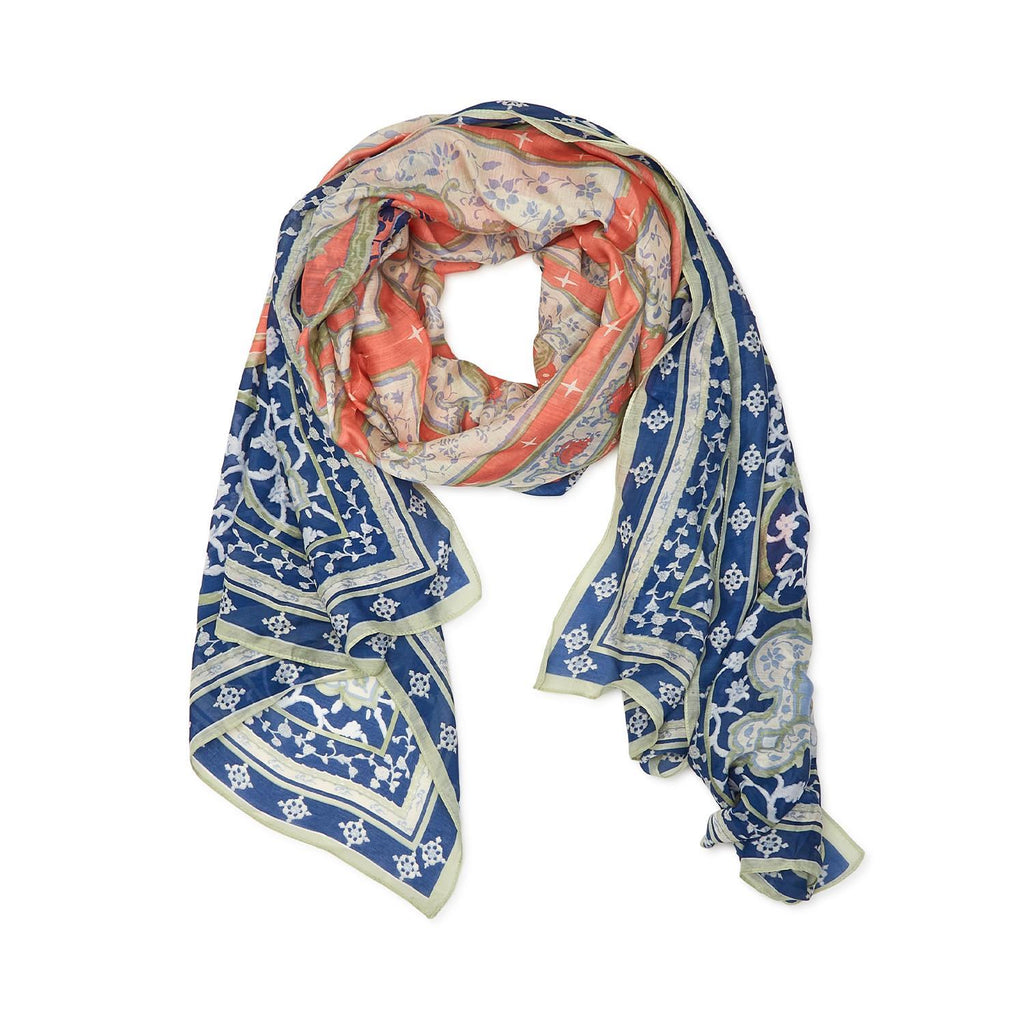 One Hundred Stars -Indian Print Scarf