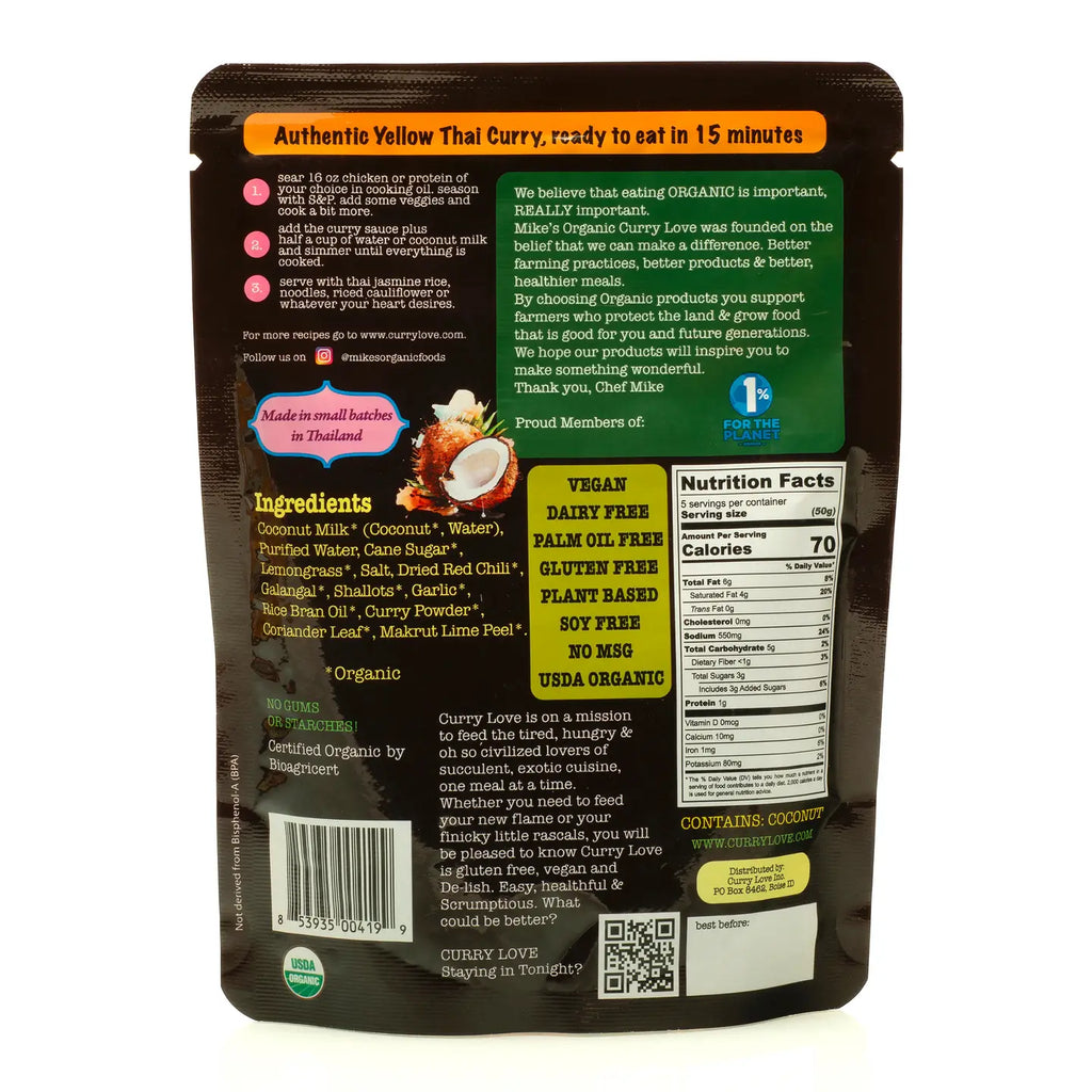Mike's Organic Foods - Thai Curry Sauce