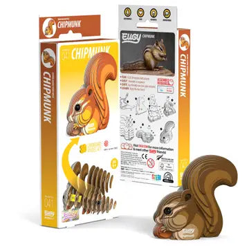 EUGY 2- 3-D Cardboard  Model Kit (2)