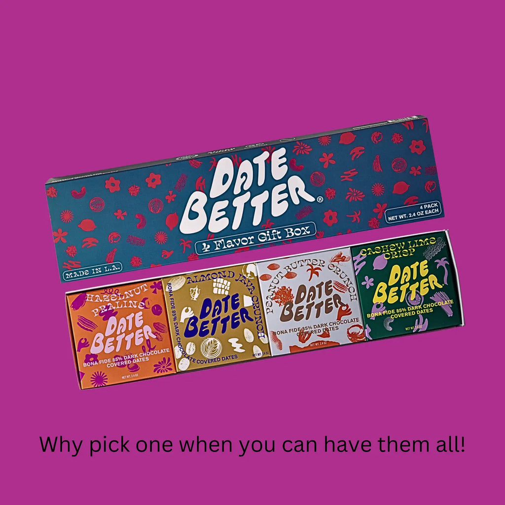 Date Better Snacks - Assorted Chocolate Covered Dates