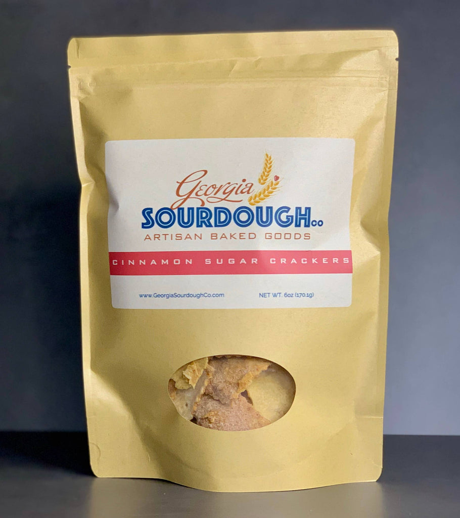 Georgia Sourdough Co. - Cinnamon Sugar Crackers