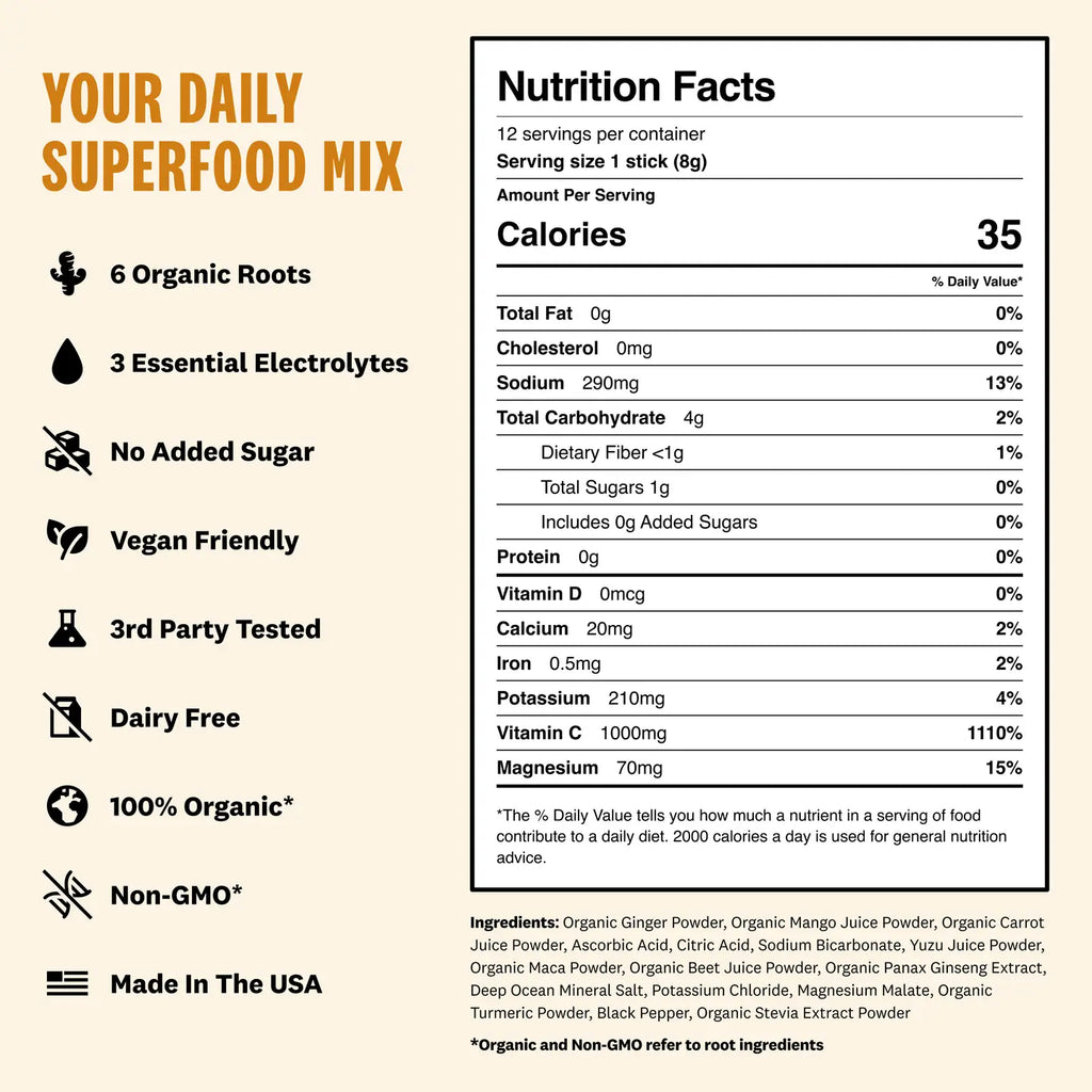 Superoot - Immunity & Hydration Superfood