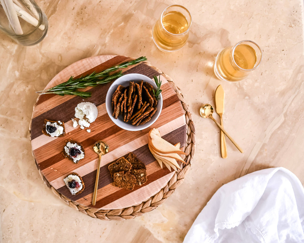 Better with Buckwheat | Maine Crisps - Savory Fig & Thyme Crisps | Gluten-Free Crackers | Snacks