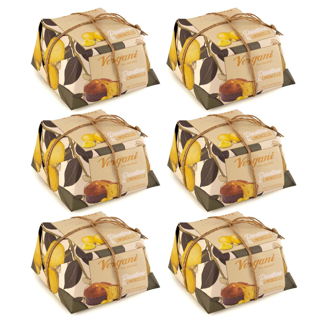 Food To Live - Vergani Limoncello Panettone - 750g (1.65 lb)