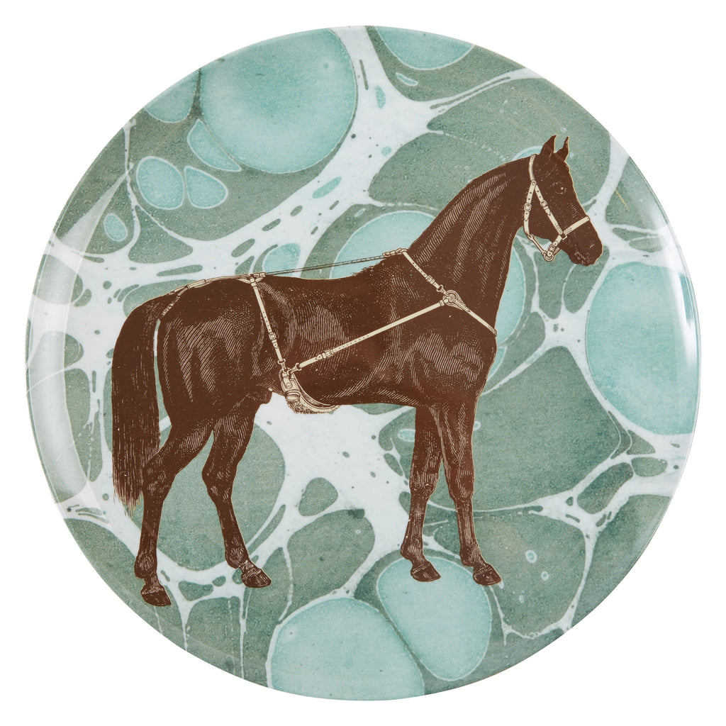 Thomas Paul - Equus Melamine Dinner Plates, set of 4