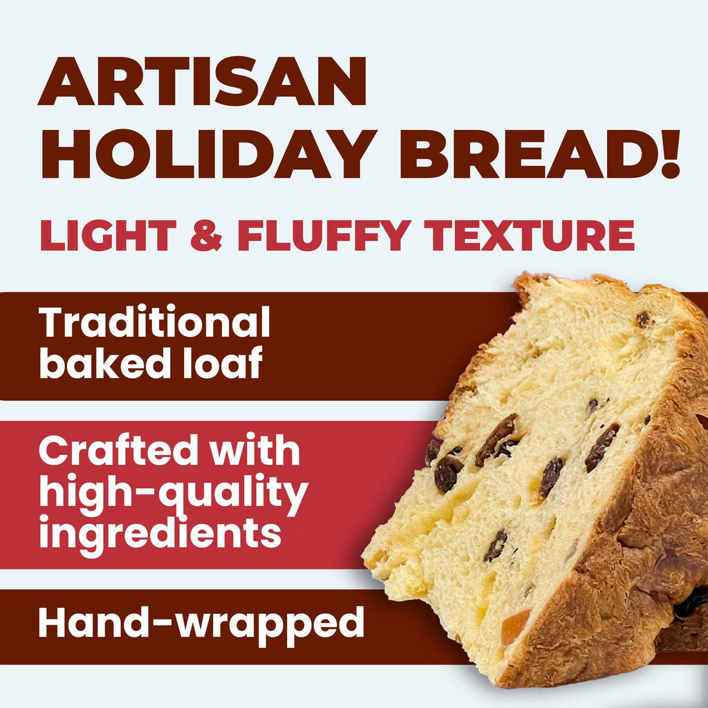 Food To Live - Vergani Classic Panettone - 750g (1.65 lb)- by Food to Live