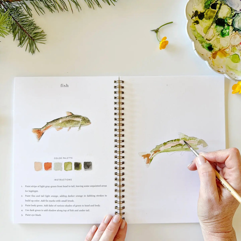 Emily Lex Studio - Camping Watercolor Book(