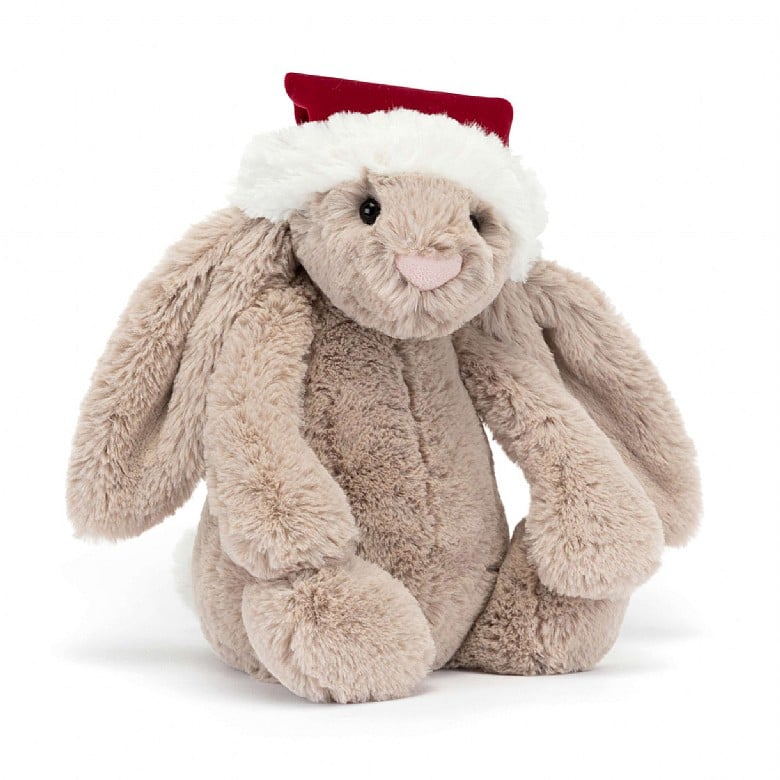 Jellycat Bashful Christmas Bunny Decoration