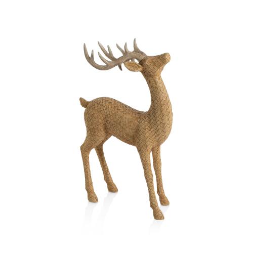 Zodax - Rattan Texture Deer