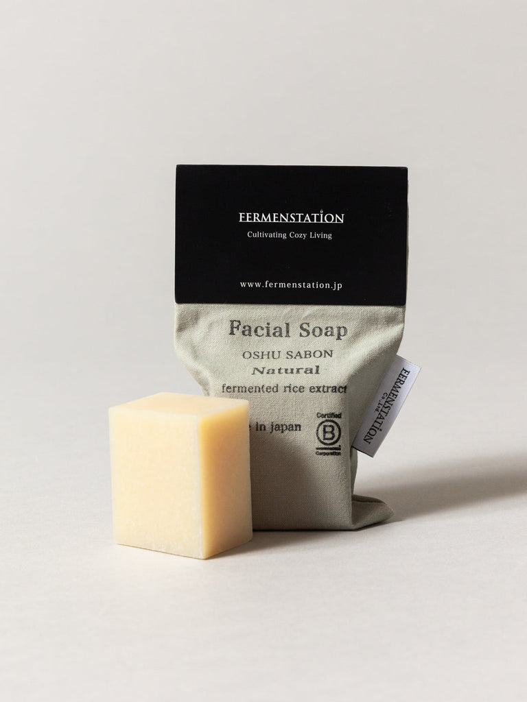 Morihata - Fermenstation Facial Soap, Natural