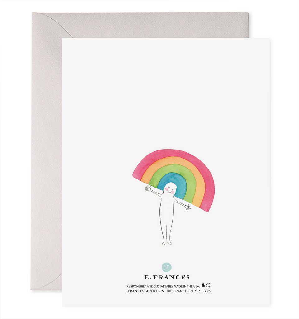 E. Frances - Rainbow Head, You Are The Best Note Cards, set of 6
