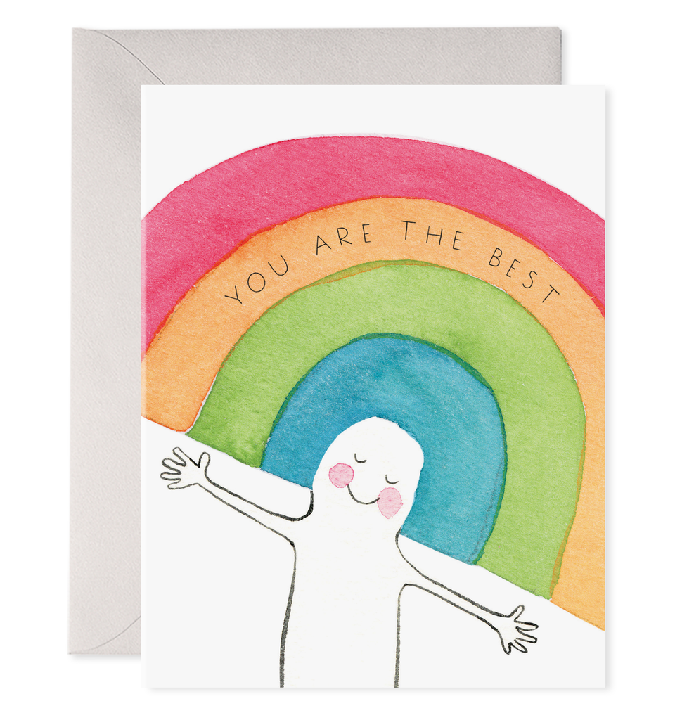 E. Frances - Rainbow Head, You Are The Best Note Cards, set of 6