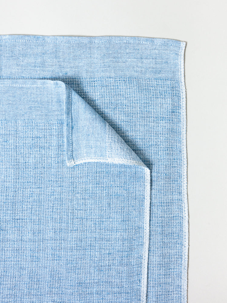 Morihata - Moku Linen Towel, Blue