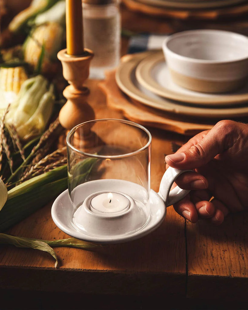 Farmhouse Pottery - Pantry Tealight Hurricane