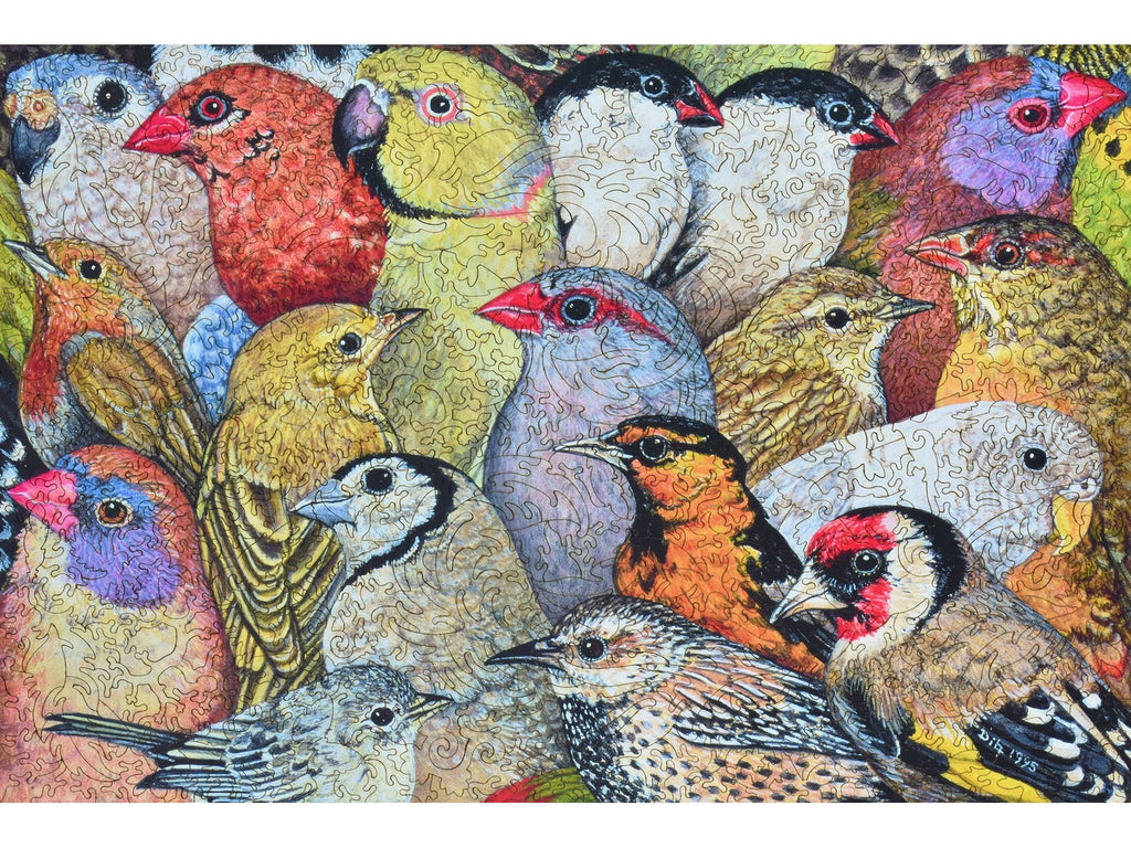 Liberty Puzzles - Patchwork Birds