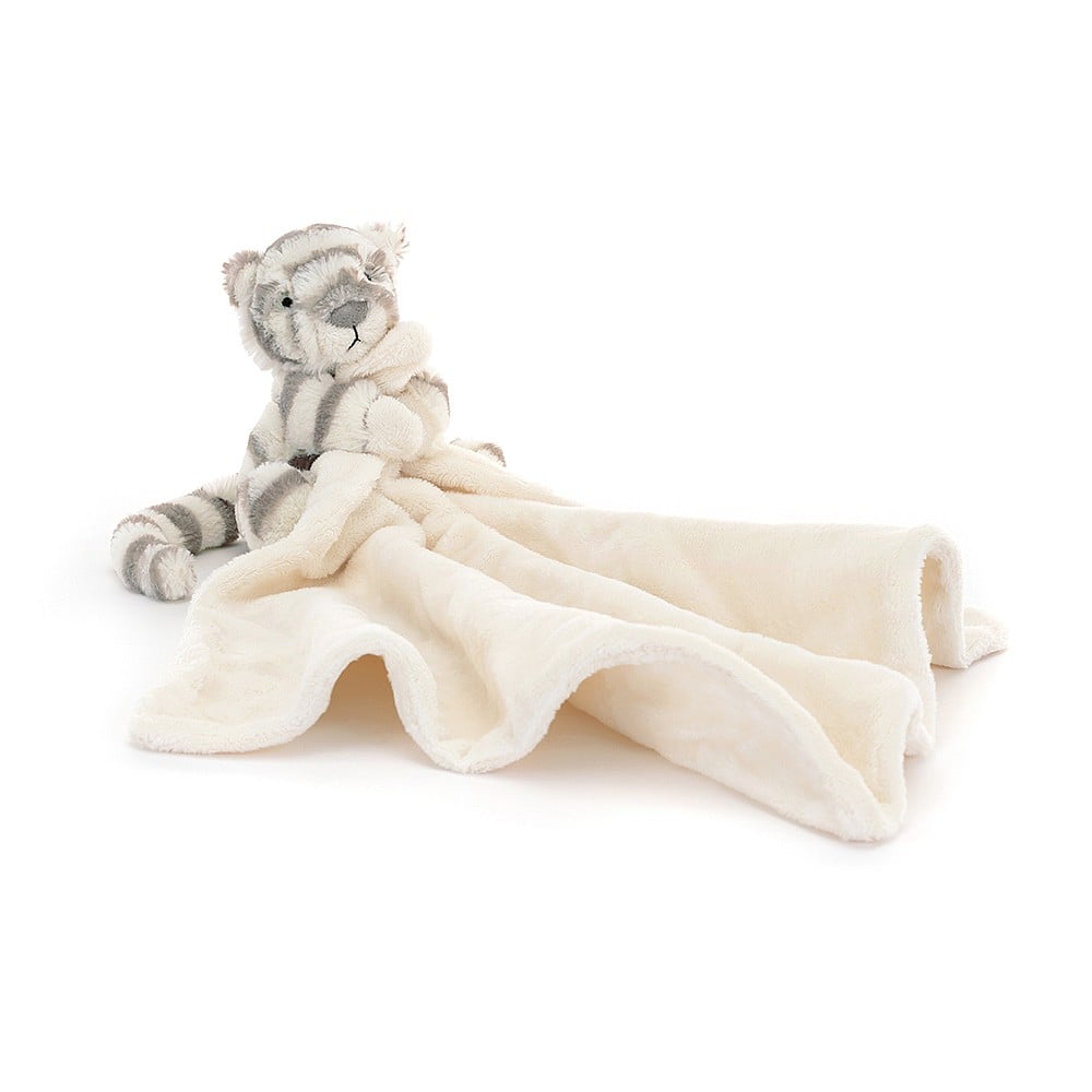 JellyCat - Bashful Snow Tiger Soother