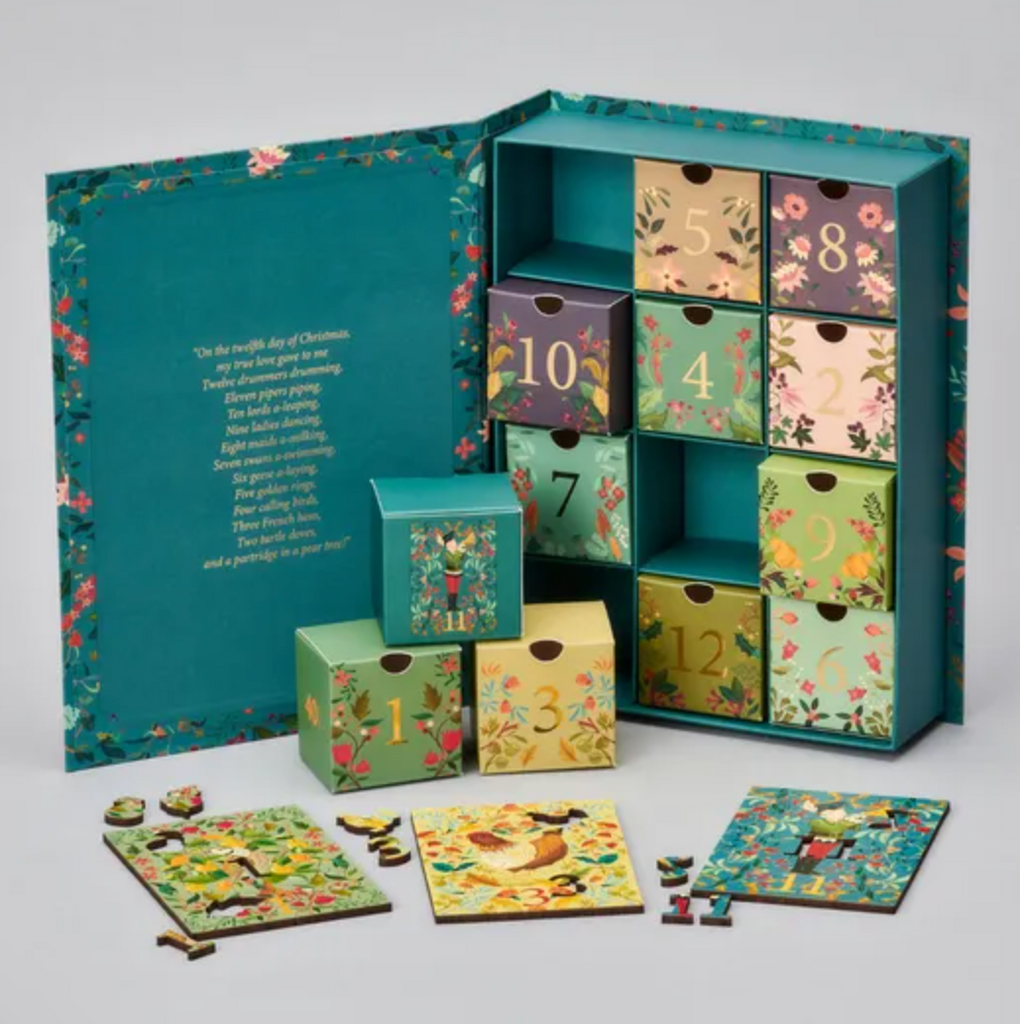 Wentworth Wooden Puzzles - 12 Days of Christmas - Advent Calendar