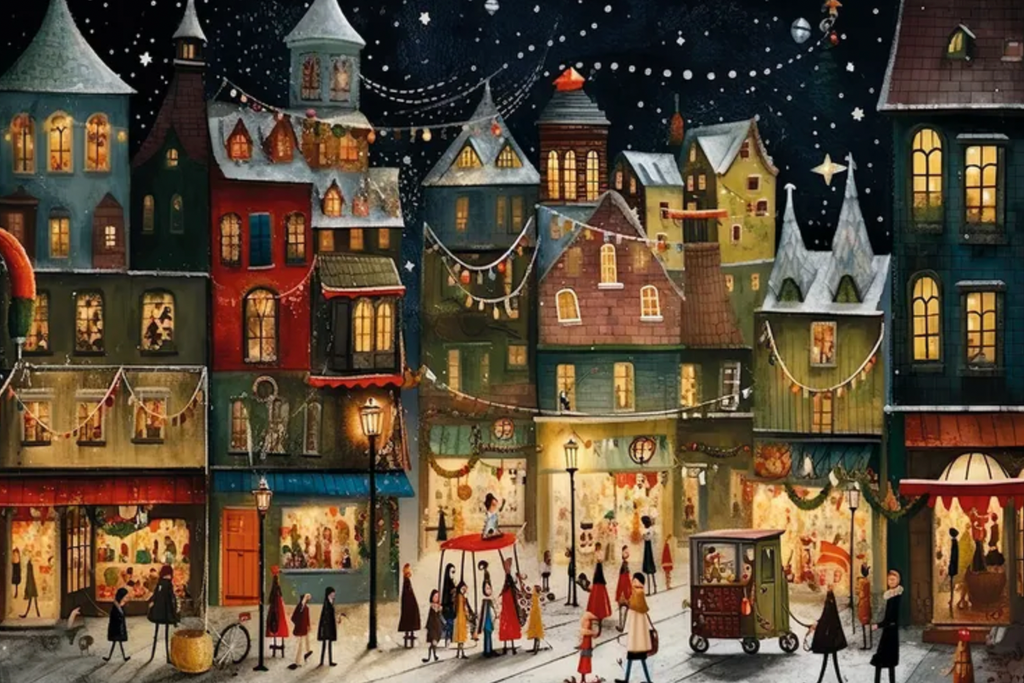 Wentworth Puzzle - Christmas in the City