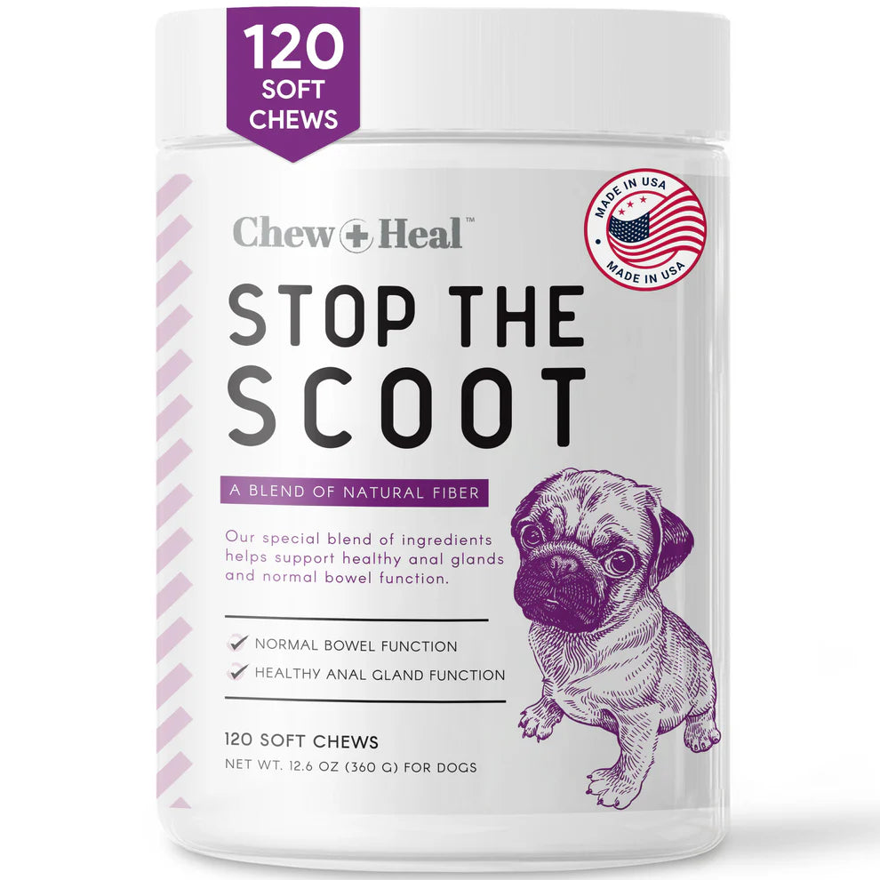 Chew and Heal Stop the Scoot Anal Gland and Bowel Support