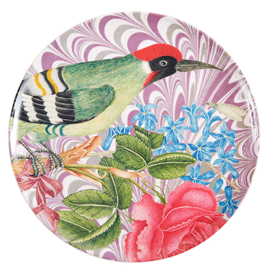 Thomas Paul - Flora & Fauna Dinner Plates, Set of 4, Melamine