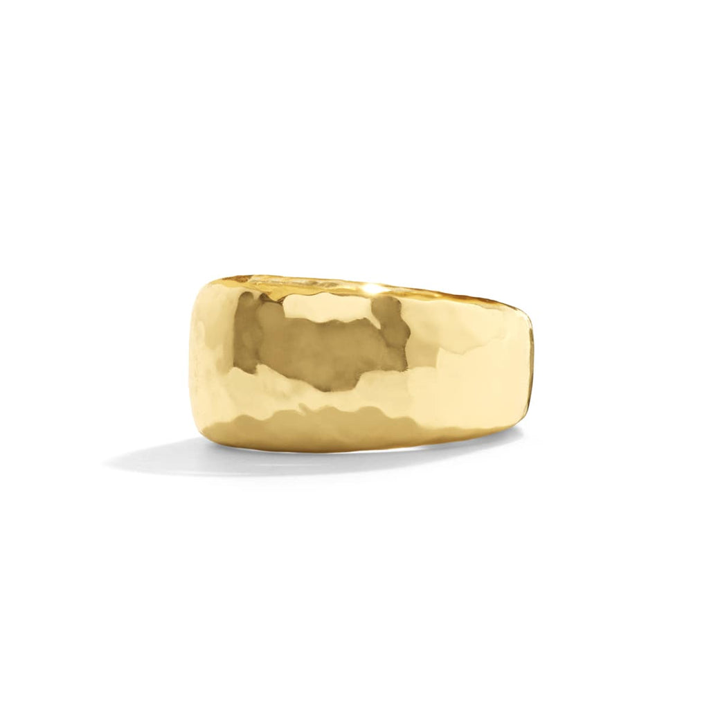 Capucine De Wulf - Cleopatra Ring Band in Hammered Gold