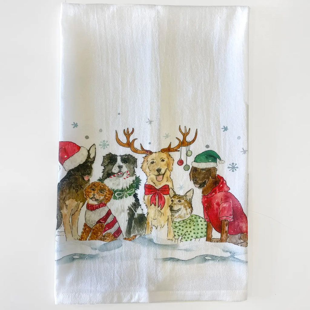 Kelsey M Designs Holiday Tea Towels