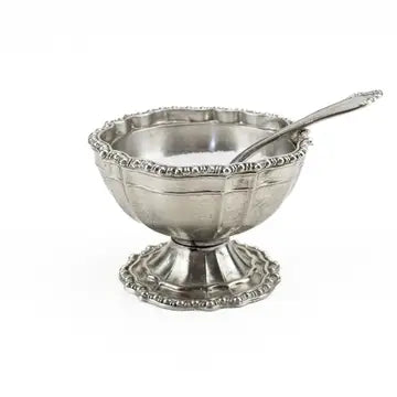 Arte Italica -Vintage Beeded Salt Bowl