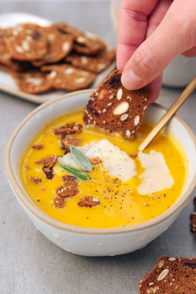 Better with Buckwheat | Maine Crisps - Cranberry Almond Crisps | Gluten-Free Crackers | Charcuterie