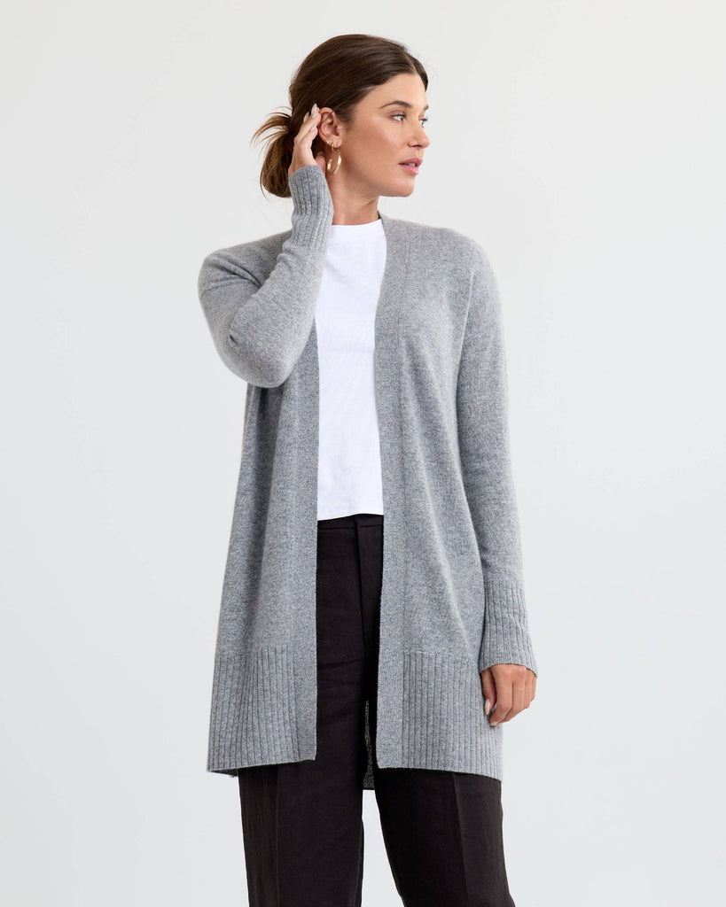 Pura Cashmere - Long Cashmere Cardigan