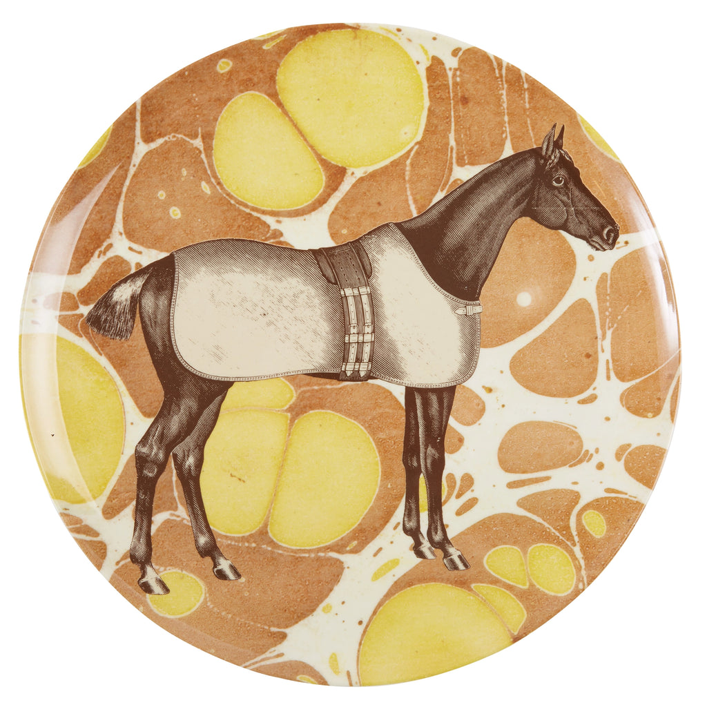 Thomas Paul - Equus Melamine Dinner Plates, set of 4