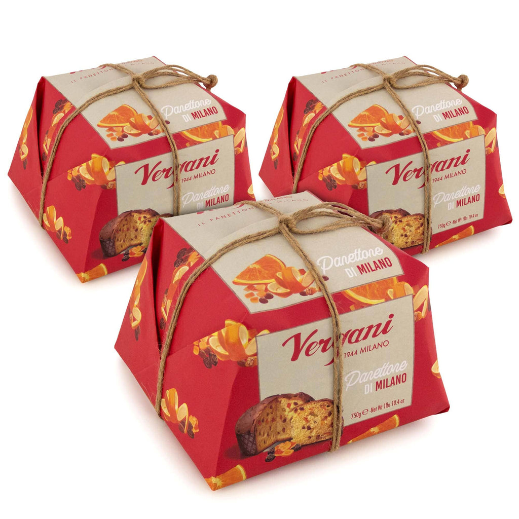 Food To Live - Vergani Classic Panettone - 750g (1.65 lb)- by Food to Live