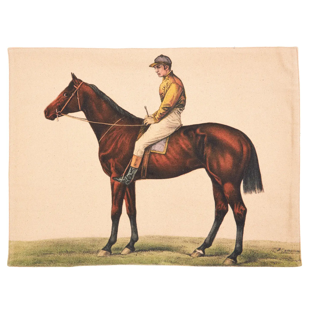 Siren Song - Jockey Canvas Placemat