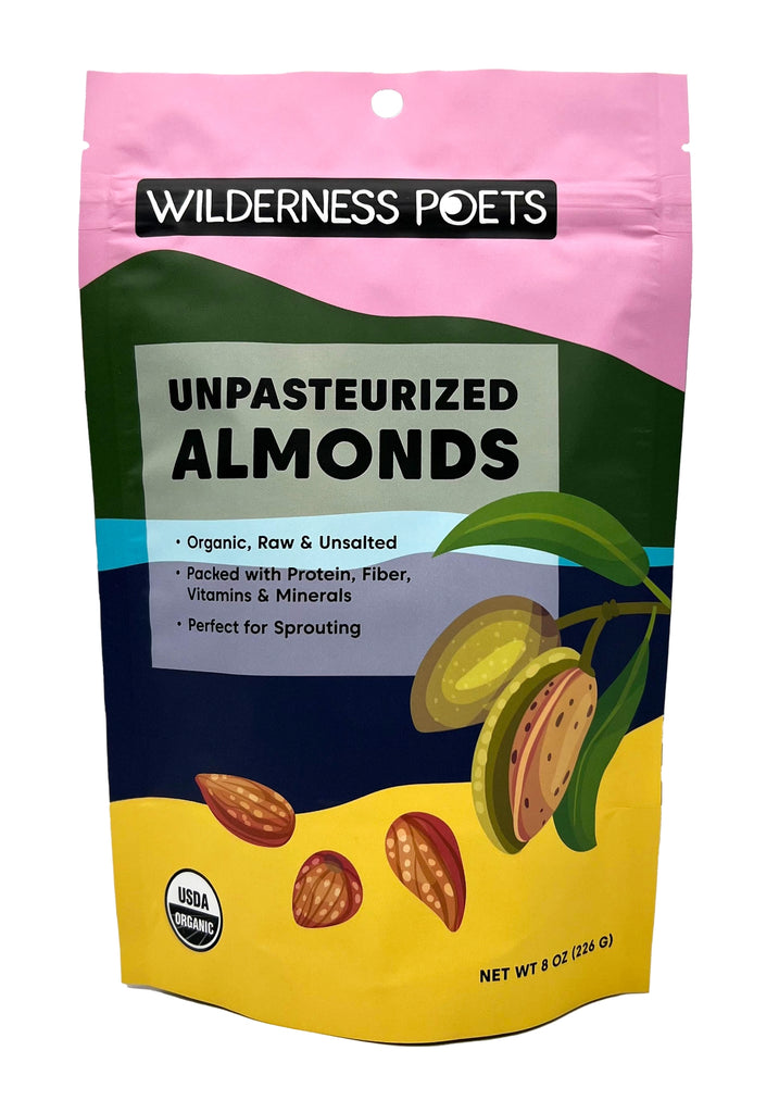 Wilderness Poets - Organic Unpasteurized Almonds